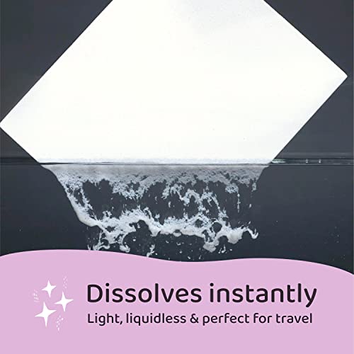 Lazy Coconuts Laundry Detergent Sheets - Sulfate-Free, Gentle - For Sensitive Skin, Baby, Hand Wash - Eco Friendly, Natural, Hypoallergenic, Sulfate Free, Fragrance Free, Unscented Laundry Soap #TOP4