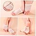 Mikikit 1pair Elastic Half Sole Ballet Shoes XL Foot Cushion for Dance Yoga and Performance for Toes and Comfort During Practice