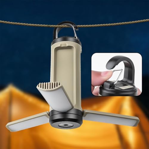 Lanterne de camping portable pliable pour randonnée et pêche