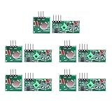5 Sets 433M Transmitter Receiver Kit: High Frequency RF Transceiver Module for Burglar Alarm & Arduino​