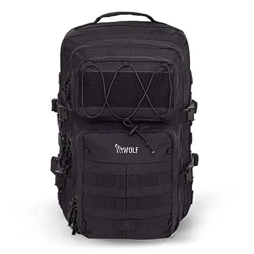 Mochila Militar Wolf Cargo Preta