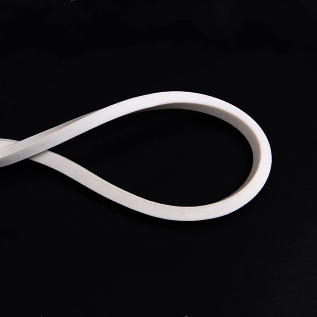 Tira De Sellado De Barra De Esponja De Espuma De Silicona, Cinta De Sellado De Espuma Rectangular, Herrajes For Puertas Y Ventanas, 1 Unidad(10x20mm 2m)