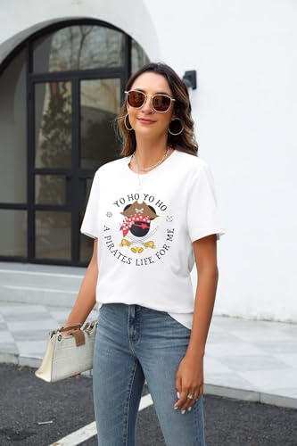 Pirate Shirts Women Yo Ho Yo Ho A Pirate Life for Me Shirt Cruise Tshirt Family Trip Tee Top4