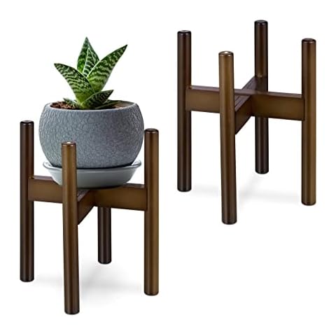 Relaxdays Support de Plantes en Bambou Cover