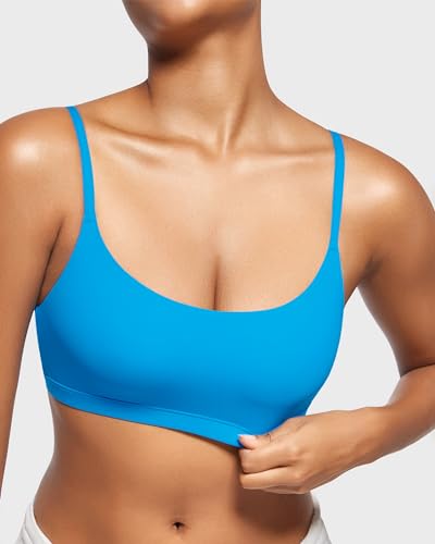 Image of INLYRIC Women's Inbarely Bralettes Cami Bras No Underwire Wireless Seamless Unlined Comfort Sports Bra