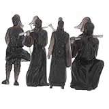 Micro paysage : idéal pour créer un micro paysage paisible, idéal pour les terrariums aquatiques et terrestres, ornements de bureau de style chinois, petite figurine