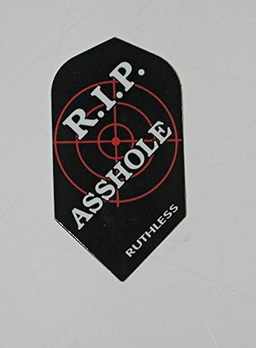 US Darts 3 juegos (9 vuelos) Xtra Tough (100 micras) Rip despiadado *sshole Slim Dart Flights