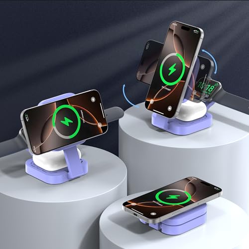 Chargeur sans fil pour iPhone et AirPods : la solution au manque de prises murales