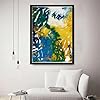 ZZYGGN GMGSW Blue, Yellow by Gerhard Richter Poster and Prints Gerhard Richter Canvas Painting Abstract Wall Art Picture for Home Wall Decor 40x60cm Frameless #2