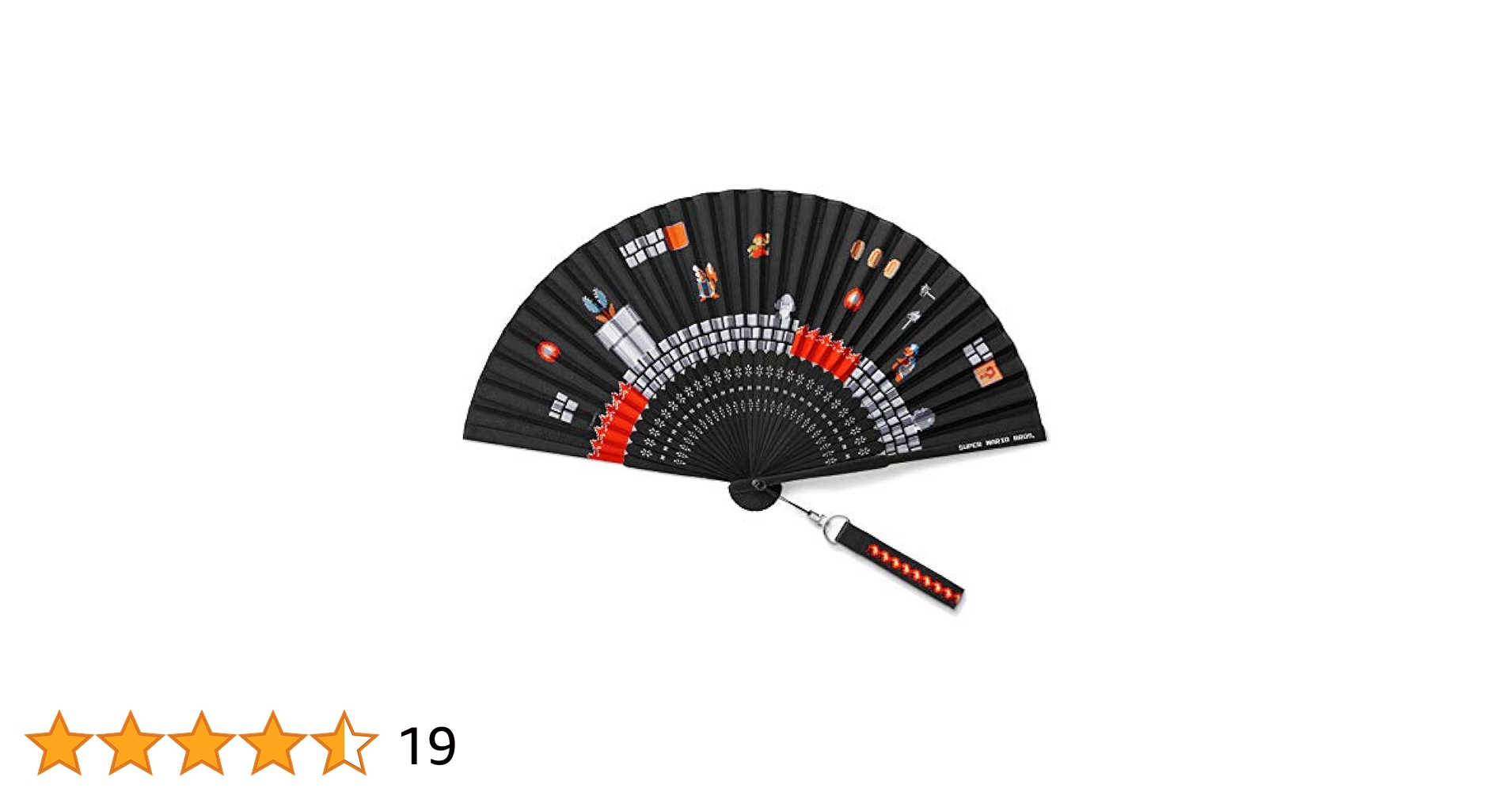 任天堂　扇子　オンラインチャレンジ　非売品　限定100名 扇子（城コース） | 任天堂販売株式会社ホームページ