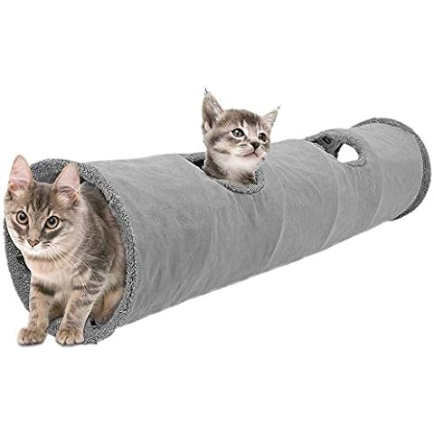 WHATPYM Cat Play Tunnel Pet Toy Tunnel Happy Cat Tunnel Pet Adventure Tunnel for Puppy Kitten Rabbit Cover