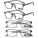 ☀WERT 4 PACKS - Stellen Sie eine hervorragende Lesebrille auf das Bett, den Schreibtisch und die Tasche, damit Sie jederzeit eine klare Sicht haben.