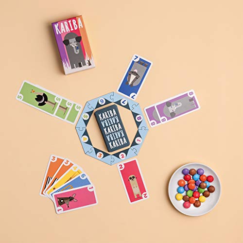 Juego De Cartas - Kariba | Juegos De Mesa Niños 6 Años | Juegos Educativos 6 Años | Juego Cartas Niños | Juegos reunidos | Juegos De Mesa Para 2 O Más | Juegos infantiles