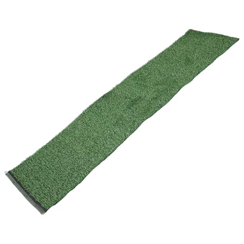 Césped artificial verde Toddmomy de 200x50x1cm de plástico para techo de garaje 2