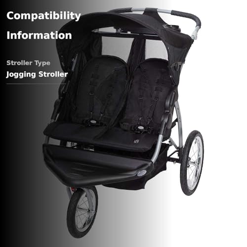 Baby Trend Expedition Double Jogger Stroller, Griffin - Image 4