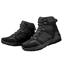 KINROCO Homme Bottes Tactiques Militaires Bottes de Combat avec Fermeture à Glissière Résistant Chaussures de Trekking Randonnée en Plein Air Antidérapantes(Size:46 EU,Color:Sable KINROCO Homme Bottes Tactiques Militaires Bottes de Combat avec Fermeture à Glissière Résistant Chaussures de Trekking Randonnée en Plein Air Antidérapantes(Size:46 EU,Color:Sable