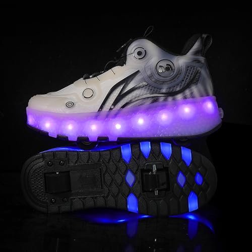 Chaussures à roulettes pour le multisport outdoor de nuit comme de jour