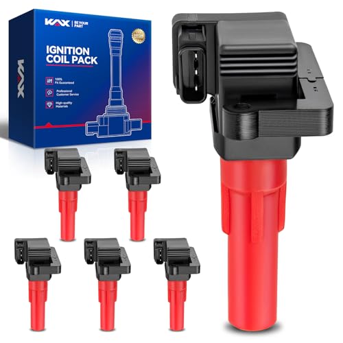 Image of KAX Pack of 6 UF287 Ignition Coil Set for Subaru Outback 2001-2009 3.0L, B9 Tribeca 2006-2007, Tribeca 2008-2009, Legacy 2008-2009 3.0L, UF287