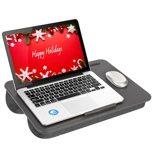 LAPGEAR Original Lap Desk – Large (17.9” x 13”) | Fits Up to 17.3” Laptops | Cushioned with...
