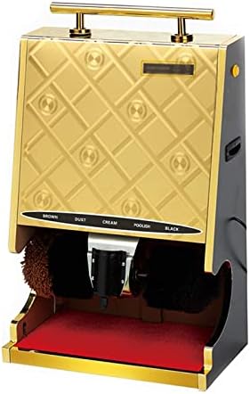 Shoe Polisher Automatic Induction,Machine for Public Occasions Applied to Electric Shoe Polisher Hotel Lobby Home Shoe Shiner Electric Shoe Brush Shoe Machine (H) (E)