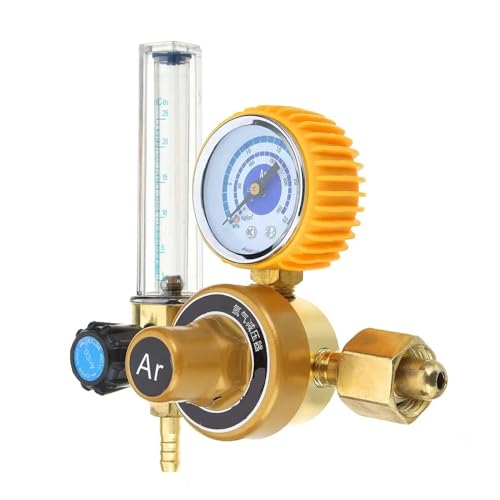 Medidor de flujo regulador de gas digital 0-25Mpa y caudalímetro G5/8 para argón y CO2 3