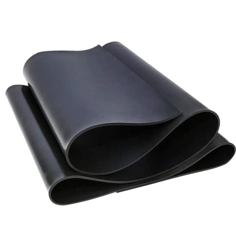 Feuille de caoutchouc EPDM de 0,5 mm d'épaisseur, plaque de caoutchouc synthétique résistante aux intempéries for applications d'étanchéité et de joints