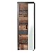 Produktbild trendteam smart living - Garderobenschrank Schrank - Garderobe - Indy - Aufbaumaß (BxHxT) 65 x 192 x 34 cm - Farbe Graphit Grau Matera mit Old Wood - 187912723
