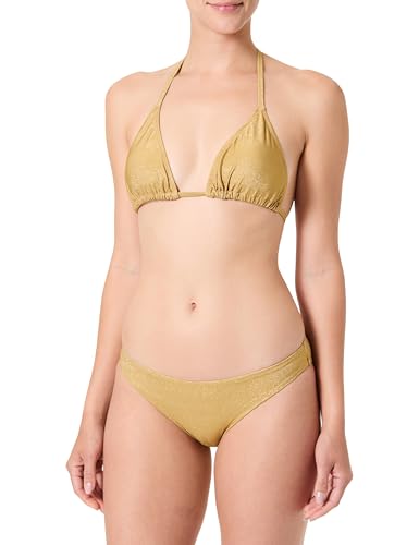 Haute pression Za3014 Traje de baño de Dos Piezas, Dorado, XS para Mujer