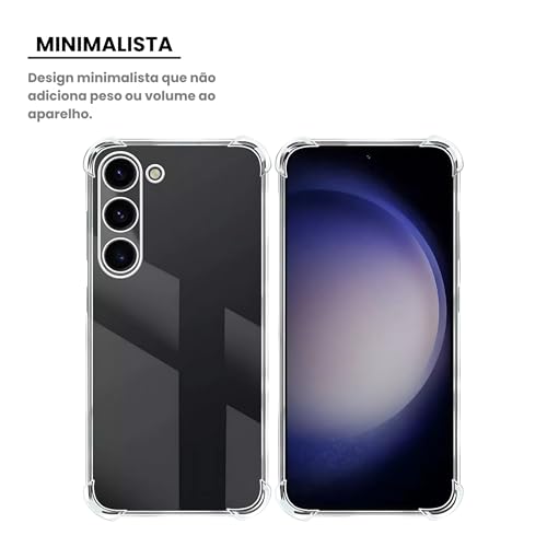 Capa para Samsung [Galaxy A35] Capinha Ultra Slim Premium Transparente [Protege Camera] Resistente A