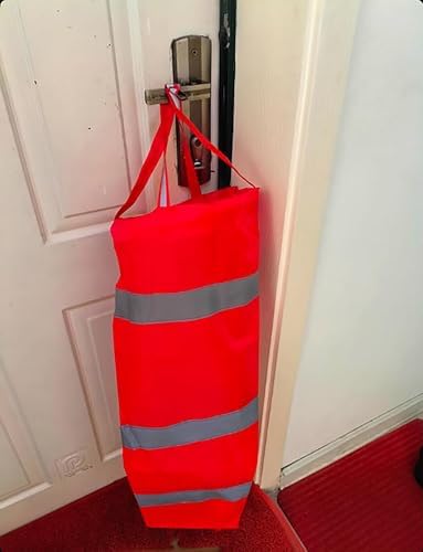 Thickened Waterproof Reflective Wind Sock for Oilfield & Chemical Plant Safety Inspection, Durable Outdoor Use, 100cm (39.4") - Essential Wind Indicator