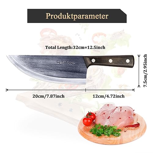Kochmesser Küchenmesser Messer Japanisches Messer Rostschutzölbeschichtung Manuelles Schmieden von...