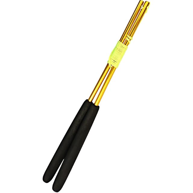 Foto 2 de 2 de JD Pro - Palillos de mano de diábolo de aluminio 'Metal', equipados con cuerda súper suave, palos Pro Diablo…