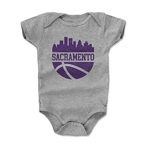 Image of 500 LEVEL Sacramento Baby Infant One Piece Bodysuit (3-24 Months) - Sacramento City Ball
