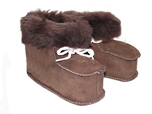 SAWA-ART Baby Lammfellschuhe für Mädchen und Jungen,...