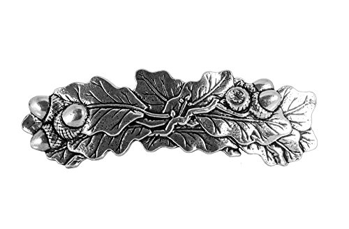 Leaf Haarspange | Handgefertigte, metallene Haarspange mit importierten französischen Clips Von Oberon Design Cover