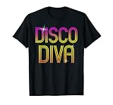 Vintage Retro Disco Diva années 70 80 Family Party Dance Thème T-Shirt