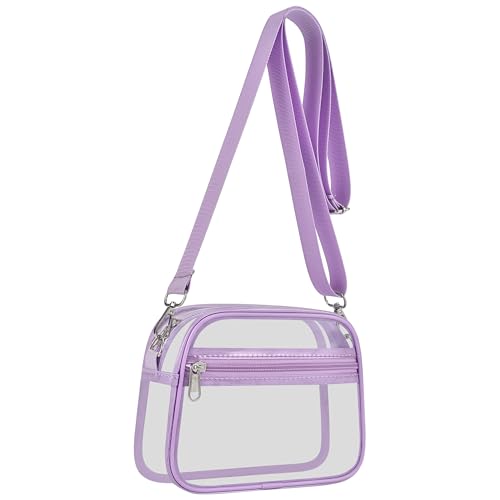 Image of USPECLARE Clear Bag for Stadium Events Clear Sports Fan Handbags Purses