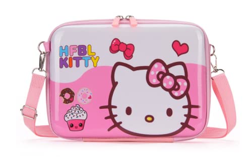 Sac à main Hello Kitty pour petite fille, sac à bandoulière mignon pour enfant avec bandoulière réglable, cadeau d'anniversaire pour enfant pour les filles