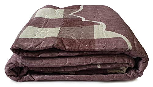 Colcha acolchada para cama king de poliéster resistente y lavable 2