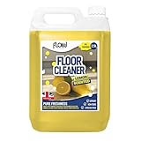 Dunnet Tools 2.5L Lemon Floor Cleaner – Fast Drying Strong Formula for Dirt, Grime & Grease – Multipurpose Pet Friendly Floor Cleaner For Hard Floor, Wood, Laminate, Tiles, Kitchen & Bathroom Cleaning
