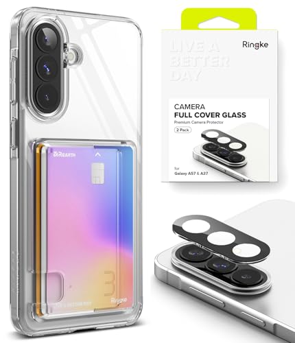 Verre anti-espion Samsung A57 5G et coque antichoc porte-carte