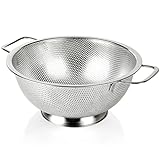 Comparison: Best Oxo 5 Qt Colander 10 Gulex Colander Stainless Steel 5-Quart, Strainer for Kitchen Food, Dishwasher Safe