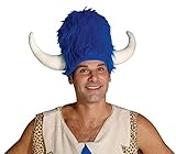Rasta Imposta Classic Cartoon Blue Furry Men’s Social Club Hat, One Size Fits Most Adults