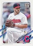 2021 Topps Update #US113 Aaron Civale NM-MT Cleveland Indians Baseball