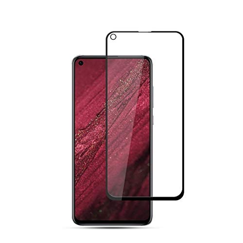 Protecteur d'écran Huawei Nova 4 et Honor View 20 en verre trempé noir 9H