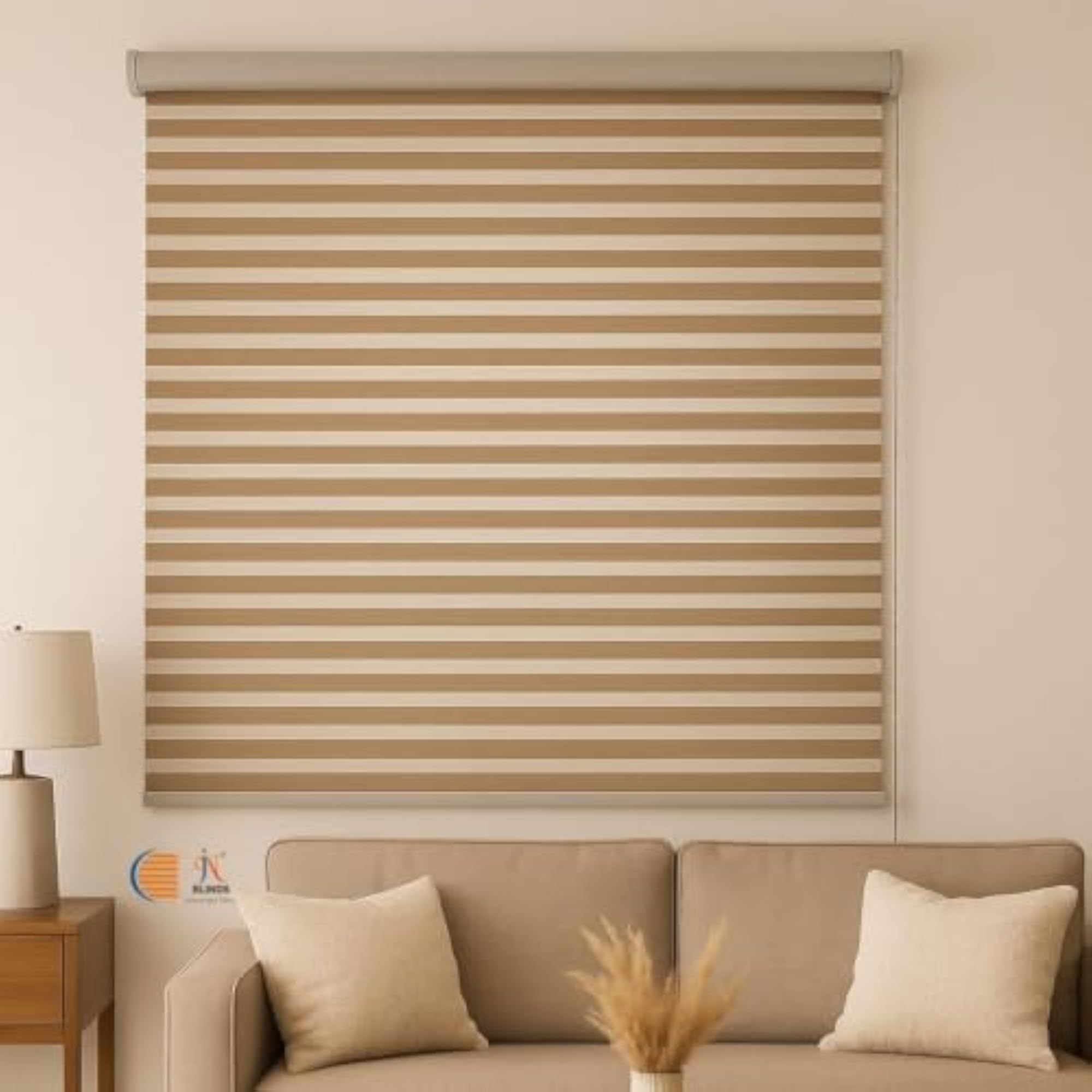 Roller Blind for Windows, Translucent Fabric Shade