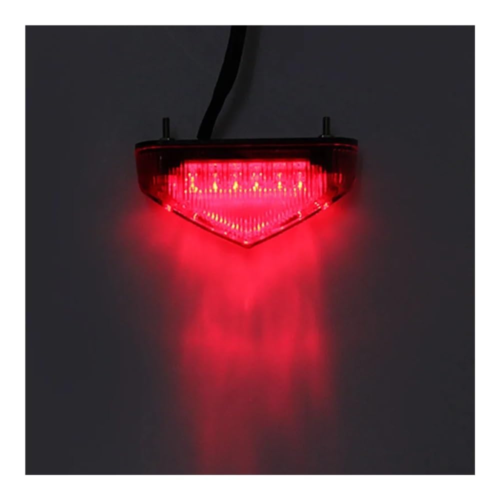 Luce Stop Fanale Posteriore 1 pz. Fanale posteriore modificato per moto per veicolo elettrico luce di avvertimento dei freni a LED parafango piccolo fanale