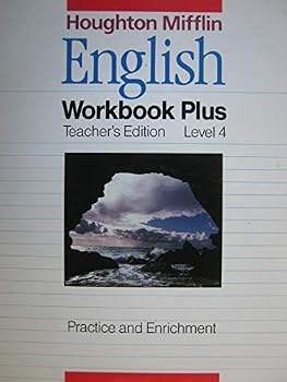 Paperback Houghton Mifflin English Workbook Plus: Teacher's Edition, Level 4: Practice and Enrichment Book