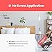 Home in Bold No-Screws Bed Headboard Shelf Attachment (Only for Straight headboards) - Metal Twin, King, Queen - Renter Friendly Over Storage for Bed - Dorm Headboard Shelf King Queen