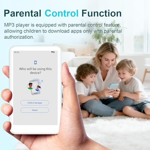 Lecteur MP3 avec WiFi Bluetooth Android 13 et écran tactile 4 pouces - 2